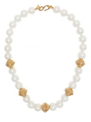 Ogrlica z perlami Kenneth Jay Lane
