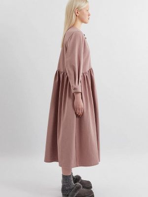 Платье-рубашка Unique Fabric розовое