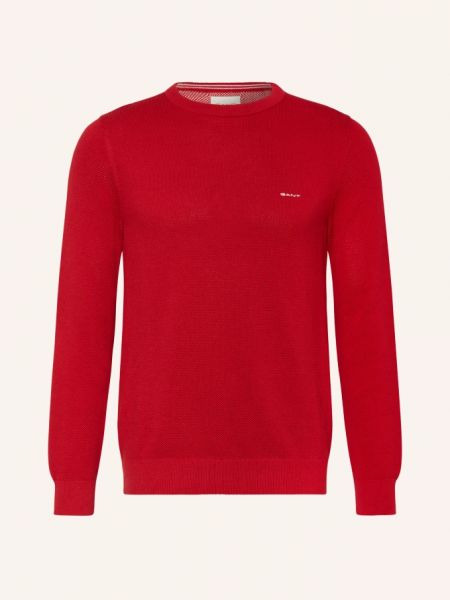 Пуловер Gant красный
