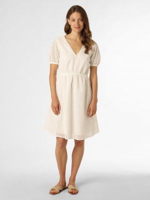 Sukienka bawełniana Esprit Collection biała