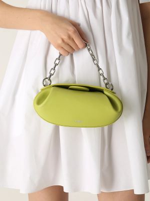 Кожаная сумка Yuzefi зеленая