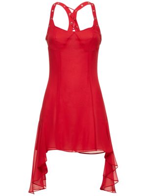 Mini vestido The Attico rojo