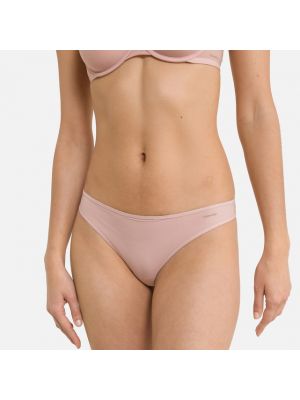 Tangas transparentes Calvin Klein Underwear rosa