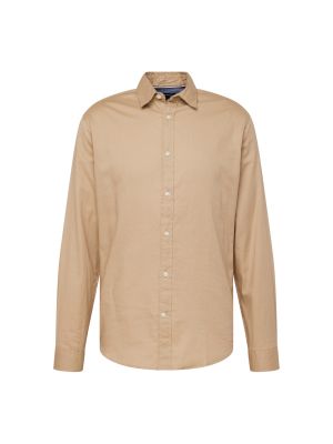 Skjorte Jack & Jones beige