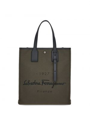 Väska Ferragamo grön