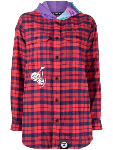 Camicia Aape By *a Bathing Ape®, rosso