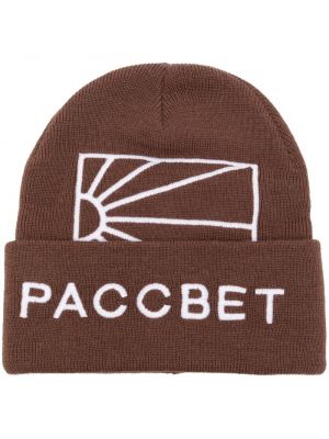 Brodert lue Paccbet brun