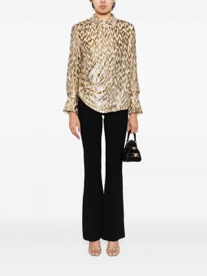 Bluse mit print mit leopardenmuster Simkhai