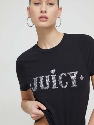 Czarna koszulka Juicy Couture
