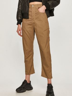 G-Star Raw nadrág női, bézs G-star Raw