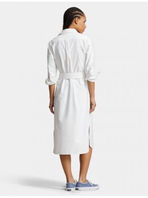 Košilové šaty Polo Ralph Lauren bílé