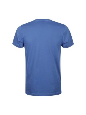 Koszulka slim fit w zebrę Paul Smith niebieska