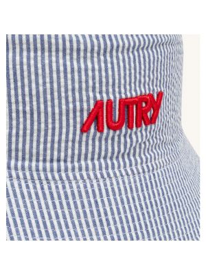 Sombrero a rayas Autry azul