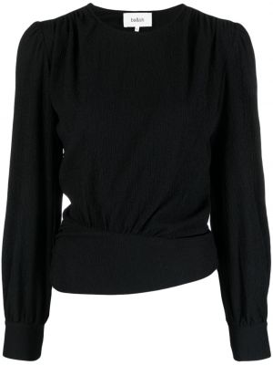 Асиметрична блуза Ba&sh черно
