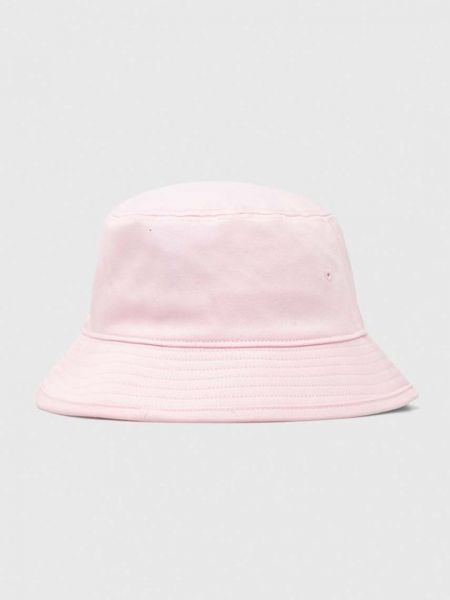 Хлопковая шапка Adidas Originals розовая