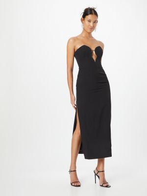 Estélyi ruha Bardot fekete