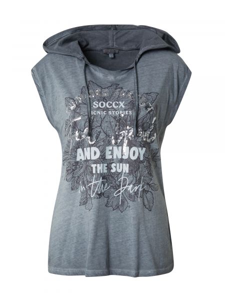 T-shirt Soccx grigio