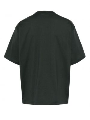 T-shirt en coton à imprimé Kolor vert