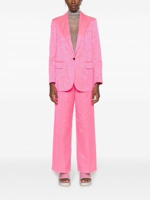 Jacquard blazer Forte_forte pink