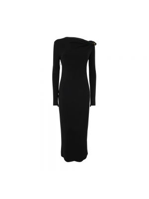Sukienka długa Versace czarna