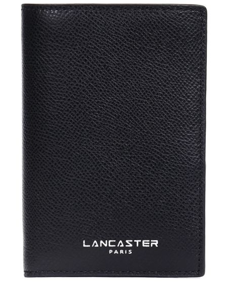 Черный кожаный кошелек Lancaster