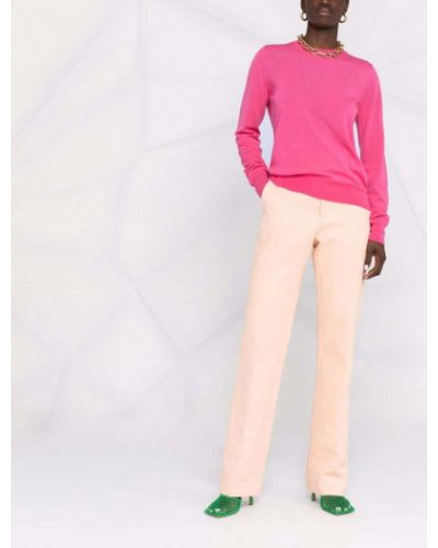 Jersey de punto de tela jersey Bottega Veneta rosa