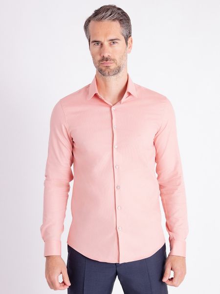 Camisa slim fit Calvin Klein rosa