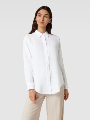 Lniana koszula relaxed fit Ralph Lauren biała