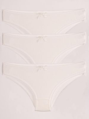 Bavlněné kalhotky Armonika bílé