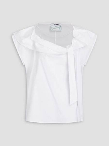 Белая блузка Vivetta