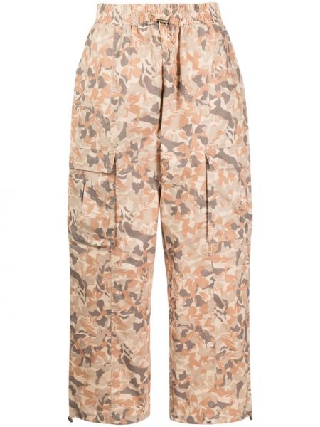 Pantalon de joggings à imprimé camouflage The Upside marron