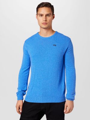 Пуловер La Martina синьо