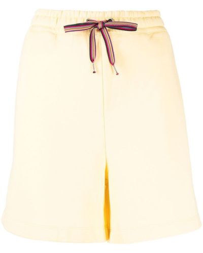 Sebra-trykk shorts Ps Paul Smith gul