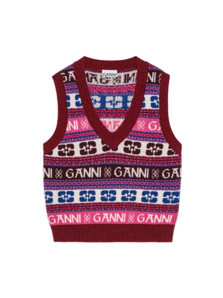 Sweter wełniany Ganni