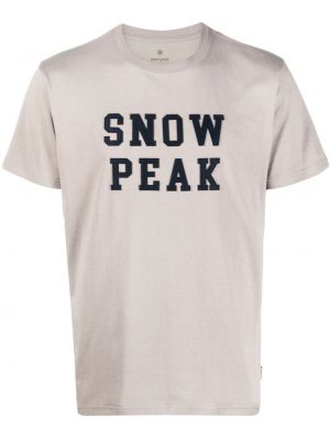 Trykt t-skjorte Snow Peak