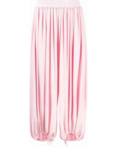Pantalones con cordones Styland rosa