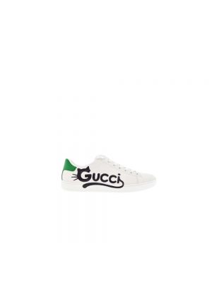 Sneakersy Gucci białe