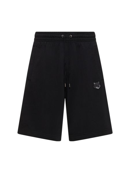 Pantalones cortos oversized Maison Kitsuné negro