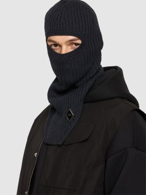 Bonnet en tricot A-cold-wall* noir