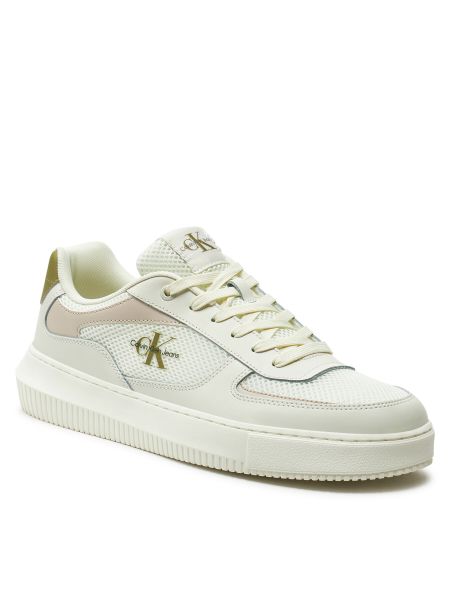 Sneakers chunky Calvin Klein Jeans λευκό