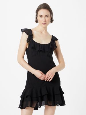Κοκτέιλ φόρεμα Abercrombie & Fitch μαύρο