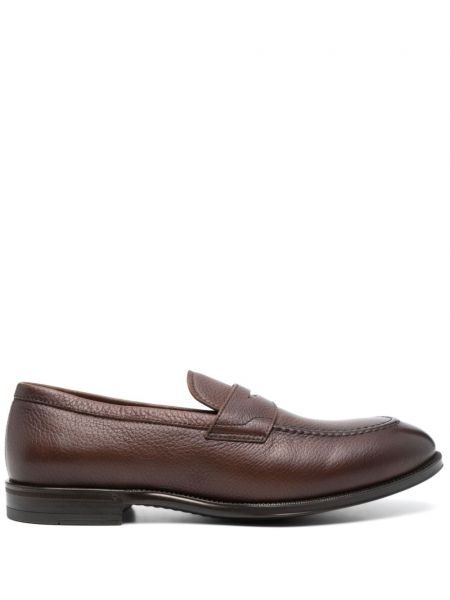 Pantofi loafer din piele Henderson Baracco maro