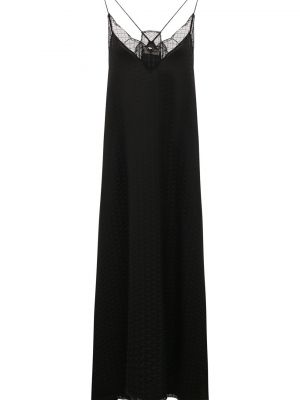 Шелковое платье Zadig&voltaire черное