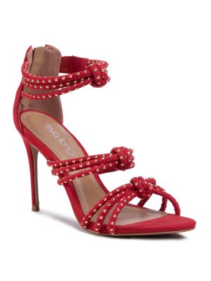 Sandale Eva Longoria roșu