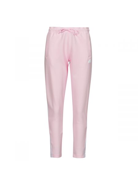 Spodnie sportowe slim fit Adidas różowe