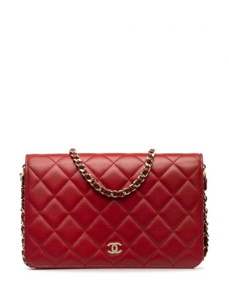 Τσάντα χιαστί Chanel Pre-owned κόκκινο