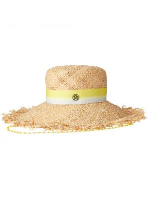 Mütze Maison Michel beige