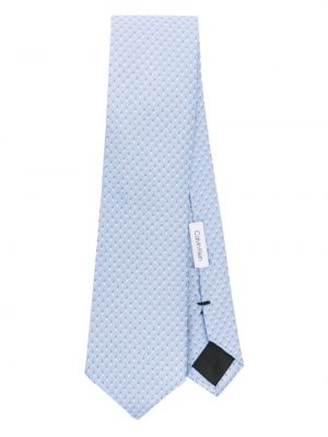 Жакардова копринена вратовръзка Calvin Klein