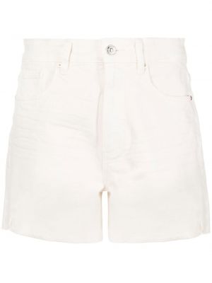 Shorts en jean Paige blanc