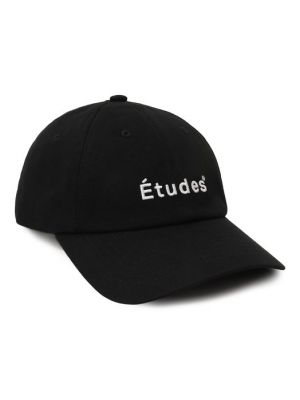 Черная хлопковая кепка Études